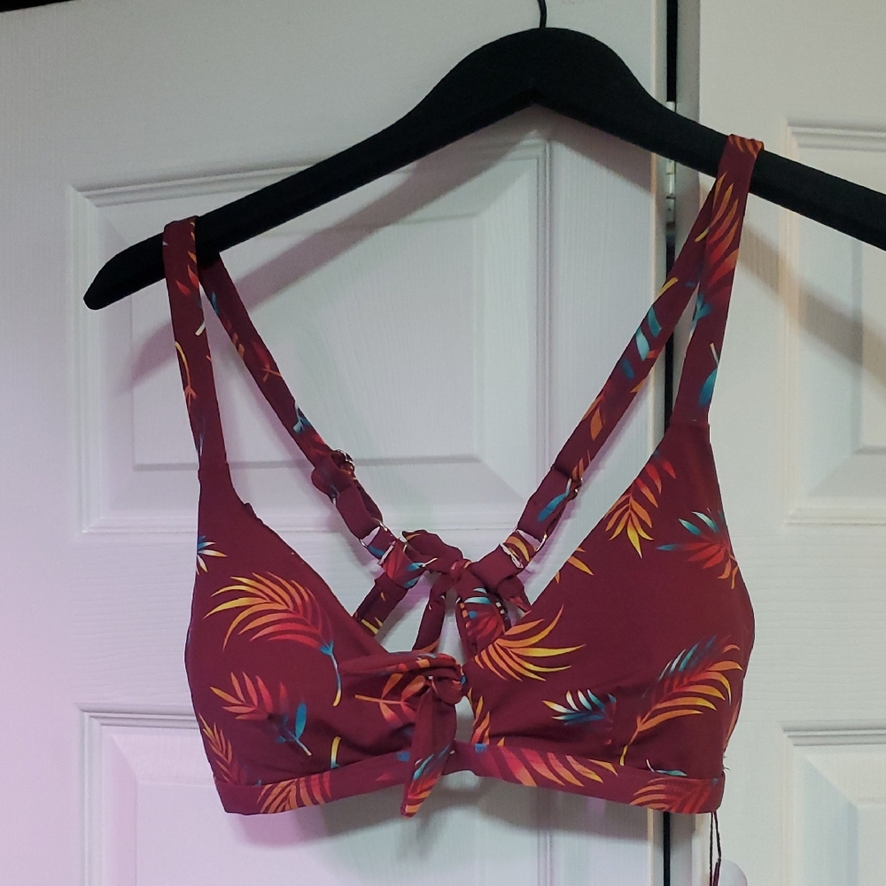 Tropical Print Women's Bralette